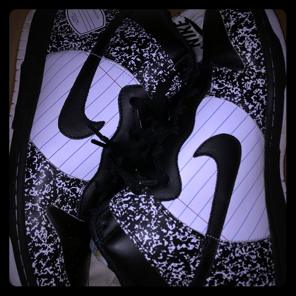 Nike book dunk high top